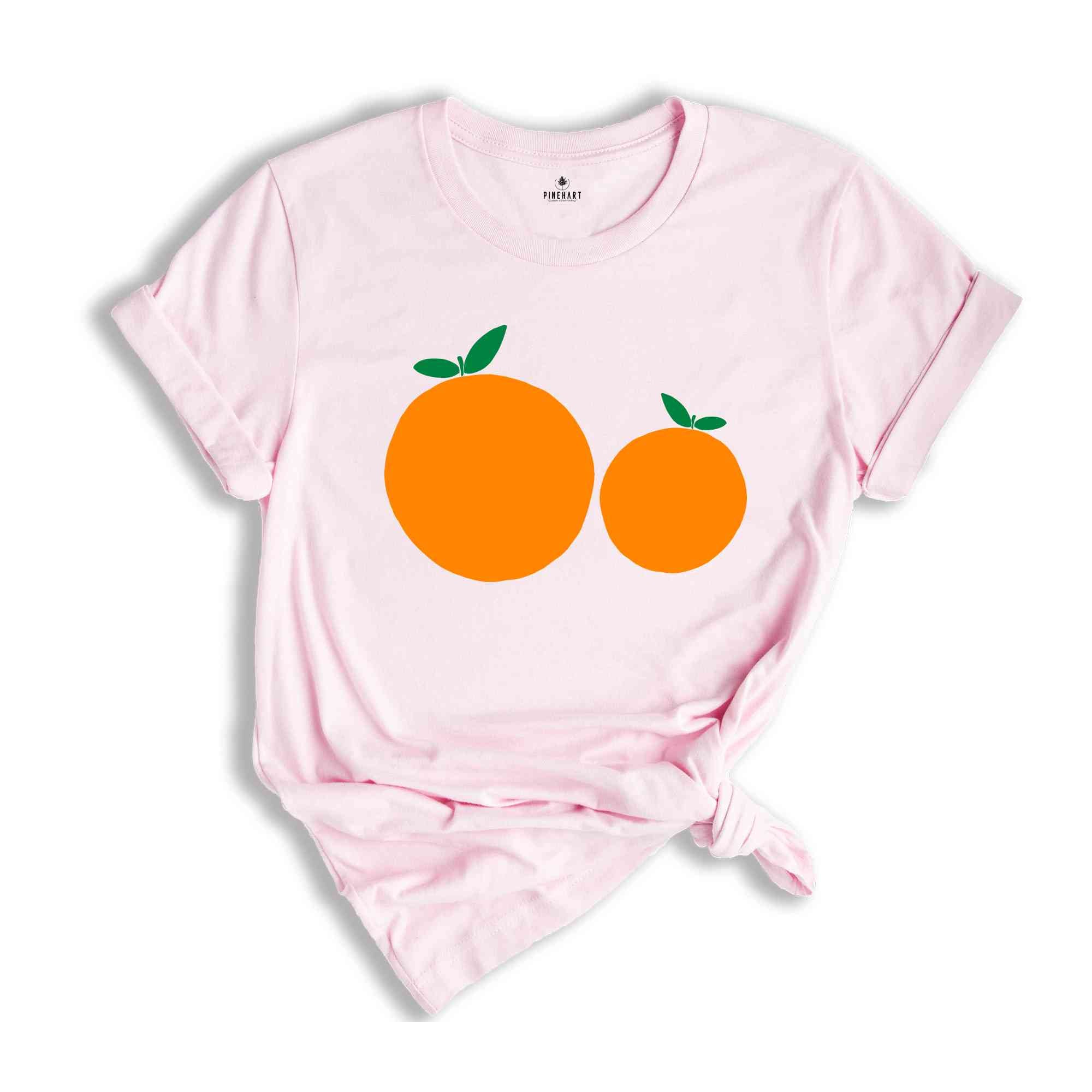 Vintage Orange Shirt, Art Fruit Shirt, Oranges Shirt, Foodie Gift, Vintage Mom Shirt, Funny Fruit Shirt, Summer Vibes Shirt