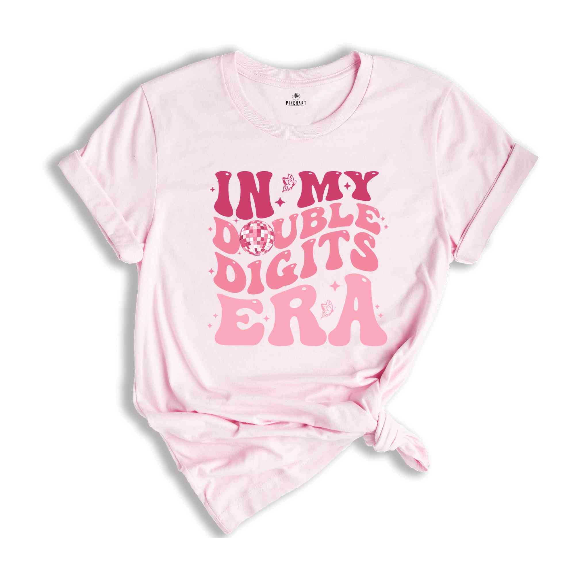 In My Double Digits Era Shirt, Double Digits Shirt, Birthday Girl Shirt, 10 Year Old Birthday, Tenth Birthday Shirt, Birthday Party