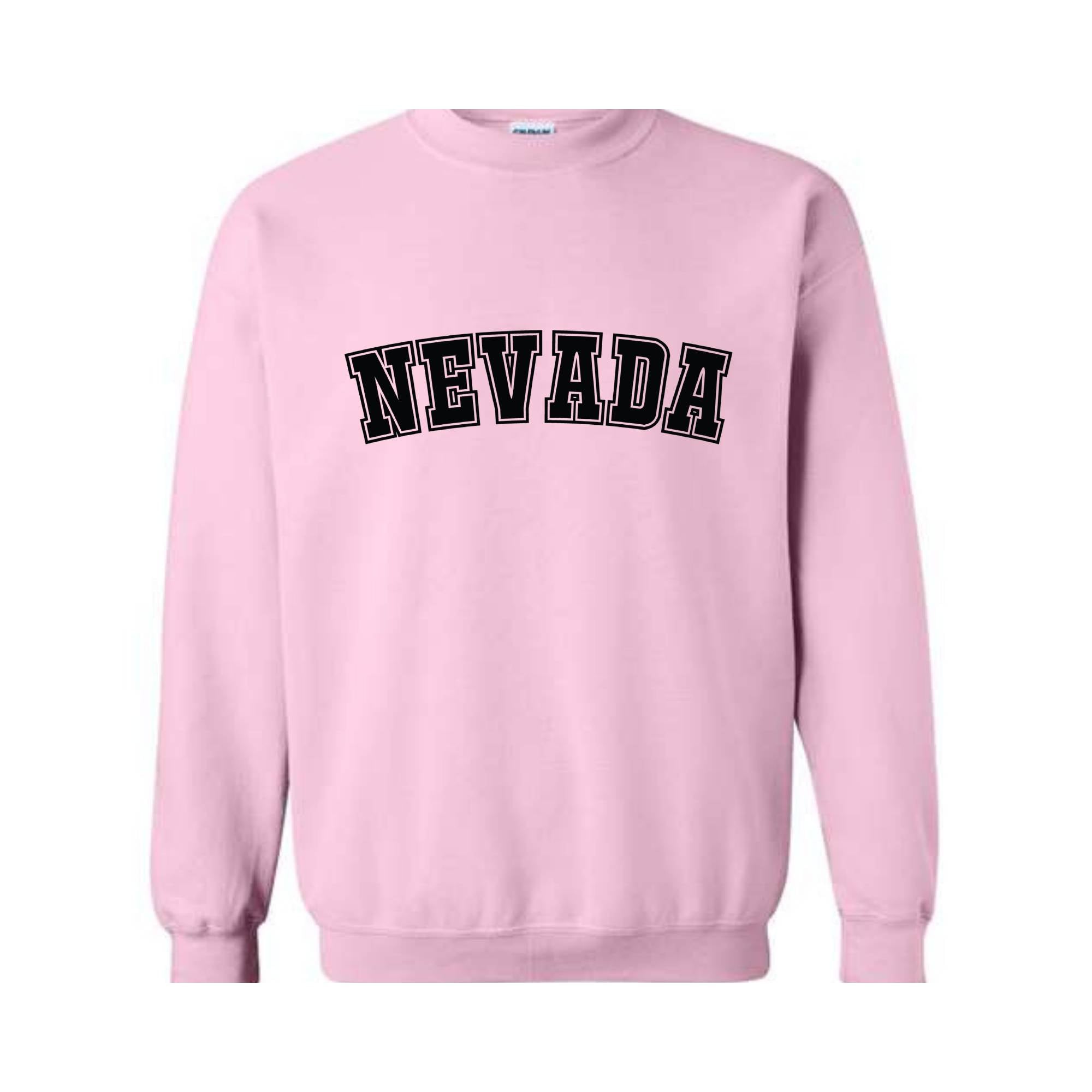 Nevada Sweatshirt, Nevada, Nevada Gift, Nevada Hoodie, Nevada Sweater, Nevada Crewneck, Sweatshirt, Nevada Gifts, Las Vegas Sweatshirt