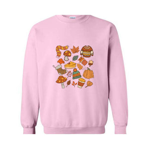 Fall Sweatshirt, Retro Pumpkin Sweatshirt, Autumn Sweatshirt, Pumpkin Lover Sweatshirt, Fall Season Sweatshirt, Fall Gifts