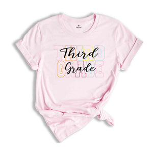 Third Grade Teacher Shirt, 3rd Grade Teacher Shirt, 3rd Grade T-Shirt, Third Grade TShirt, Elementary School, Teaching Shirt