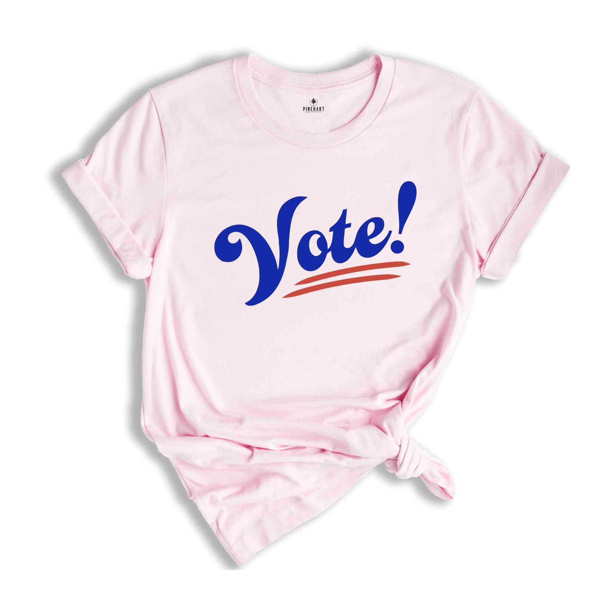 Vote Shirt, 2024 Election Shirt, Voting Shirt, Political Shirt, President Shirt, Democrat Shirt, Politics Shirt, Register To Vote Shirt