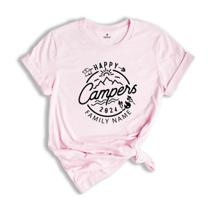 Family Happy Camper Shirt, Family Matching Shirt, Camper Shirt, Adventurer Family Shirt, Outdoor Shirt, Family Vacation, Nature Lover Shirt