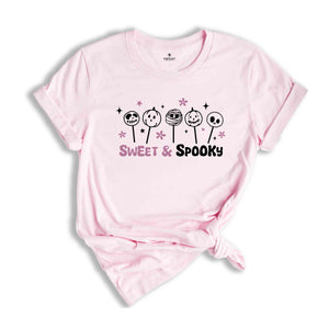 Sweet & Spooky Shirt, Cute Halloween Shirt, Spooky Season Shirt, Halloween Gift, Halloween Shirt, Halloween Crewneck Boo Shirt