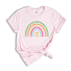 Pi Day Shirt, Happy Pi Day T-Shirt, Math Shirt, Math Lover Shirt, Gift For Math Teacher, Teacher Shirt, Pi Symbol Shirt, Pi Number Shirt