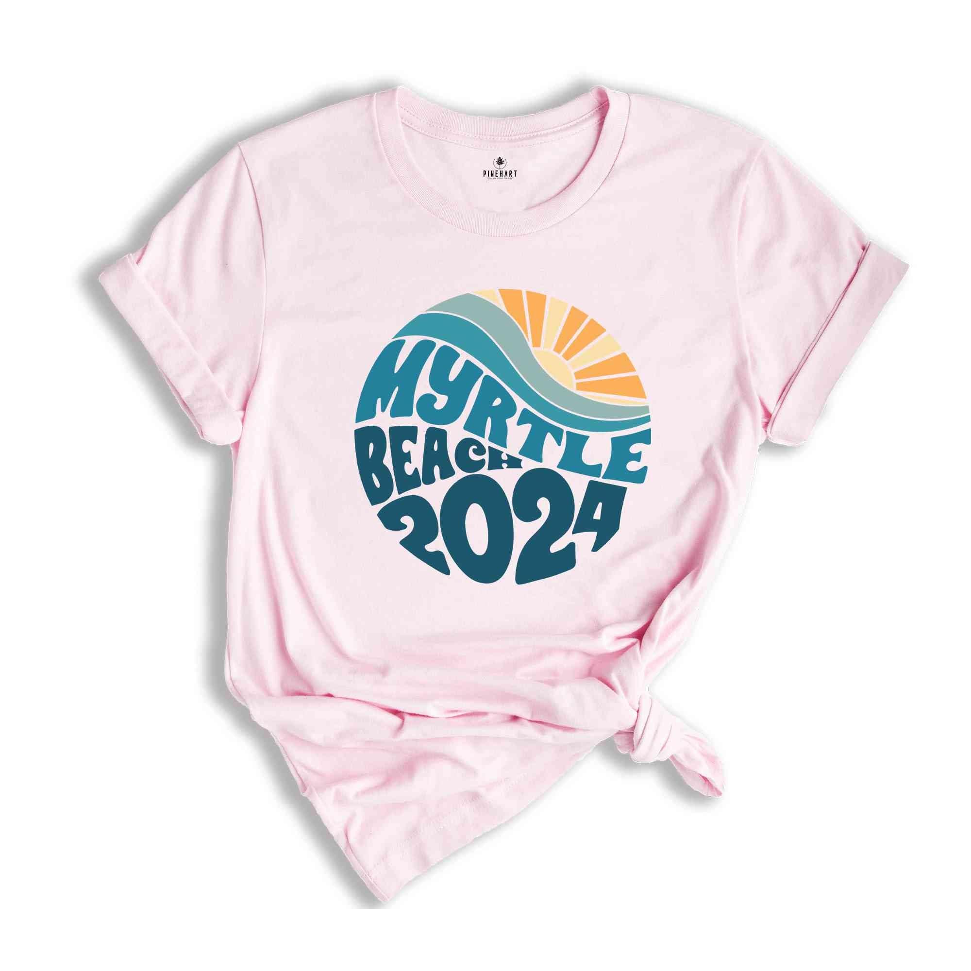 Myrtle Beach Shirt, Family Vacation 2024 Tee, Vacay Mode T-Shirt, Matching Beach Trip Gift Shirt, Summer Vibes T-Shirt