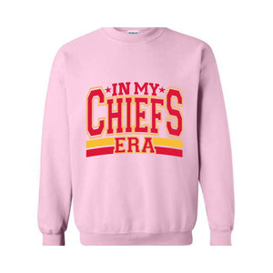 In My Chiefs Era Sweatshirt, Football Chiefs Sweat, Jersey Sweatshirt, Jersey 87 Sweat