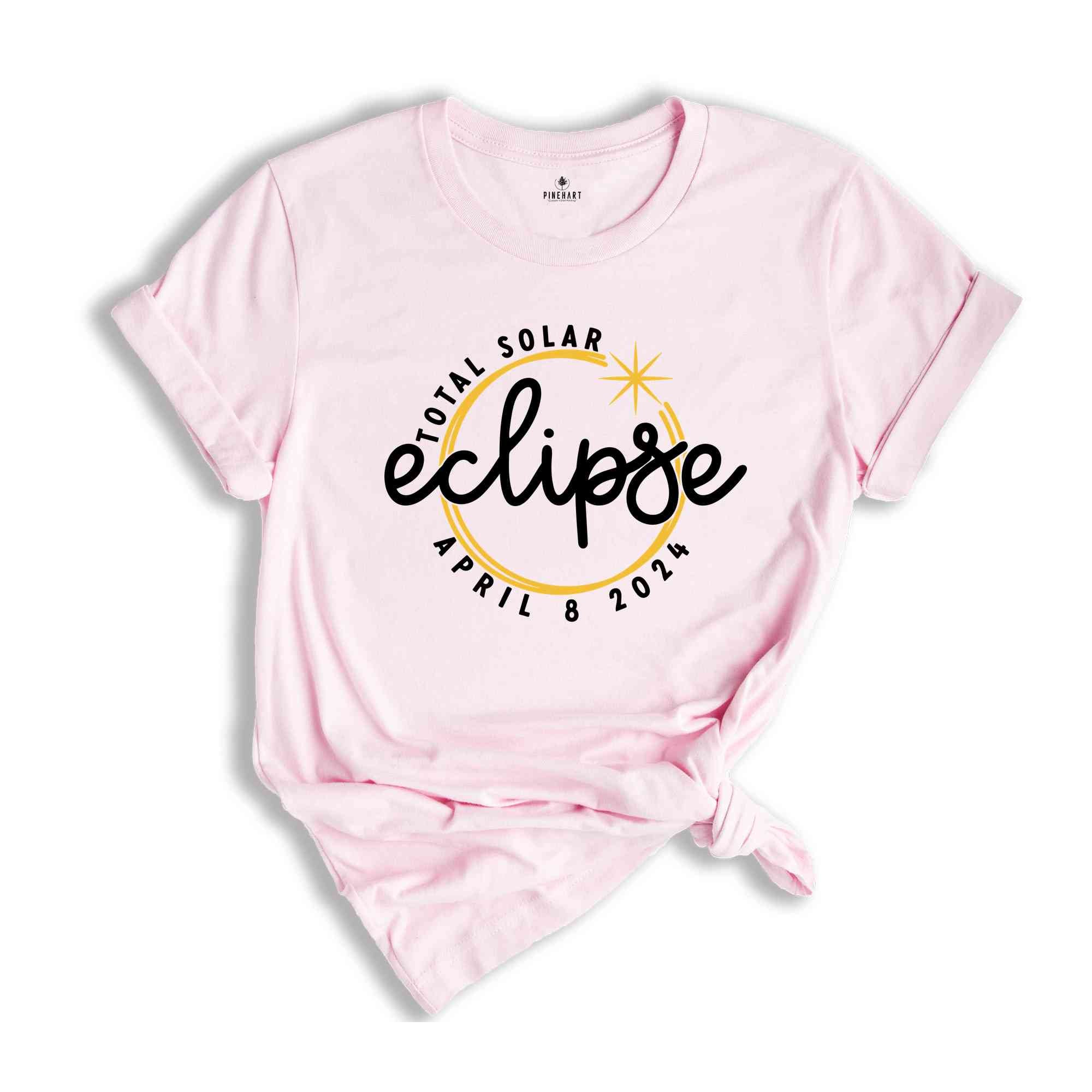 Eclipse 4-8-2024 Shirt, Total Solar Eclipse 2024 Shirt, April 8 2024 Shirt, USA Shirt, Spring Shirt, Eclipse Shirt