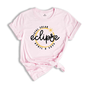 Eclipse 4-8-2024 Shirt, Total Solar Eclipse 2024 Shirt, April 8 2024 Shirt, USA Shirt, Spring Shirt, Eclipse Shirt