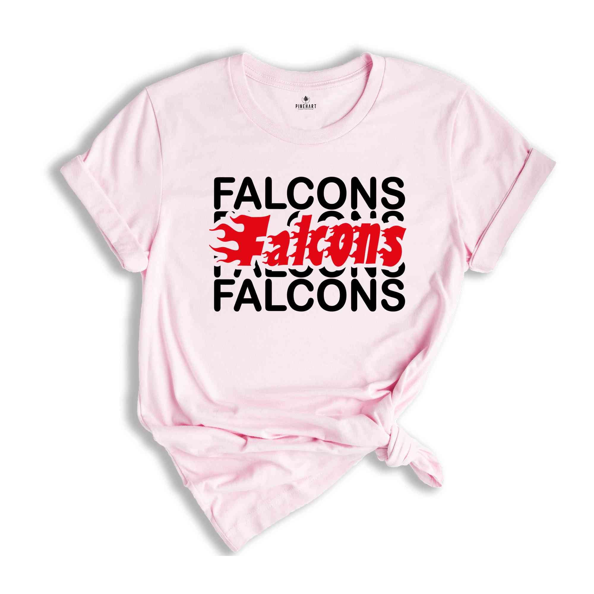 Falcons Team Shirt, Team Mascot Shirt, Falcons Team Spirit, Falcons Fan Shirt, Falcons School Shirt, Falcons School Spirit