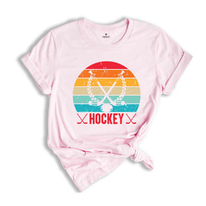 Hockey Team T-Shirt, Minimalist Hockey Player Shirt, Aesthetic Coach Shirt, Match Day Tee, Gift For Hockey Lover