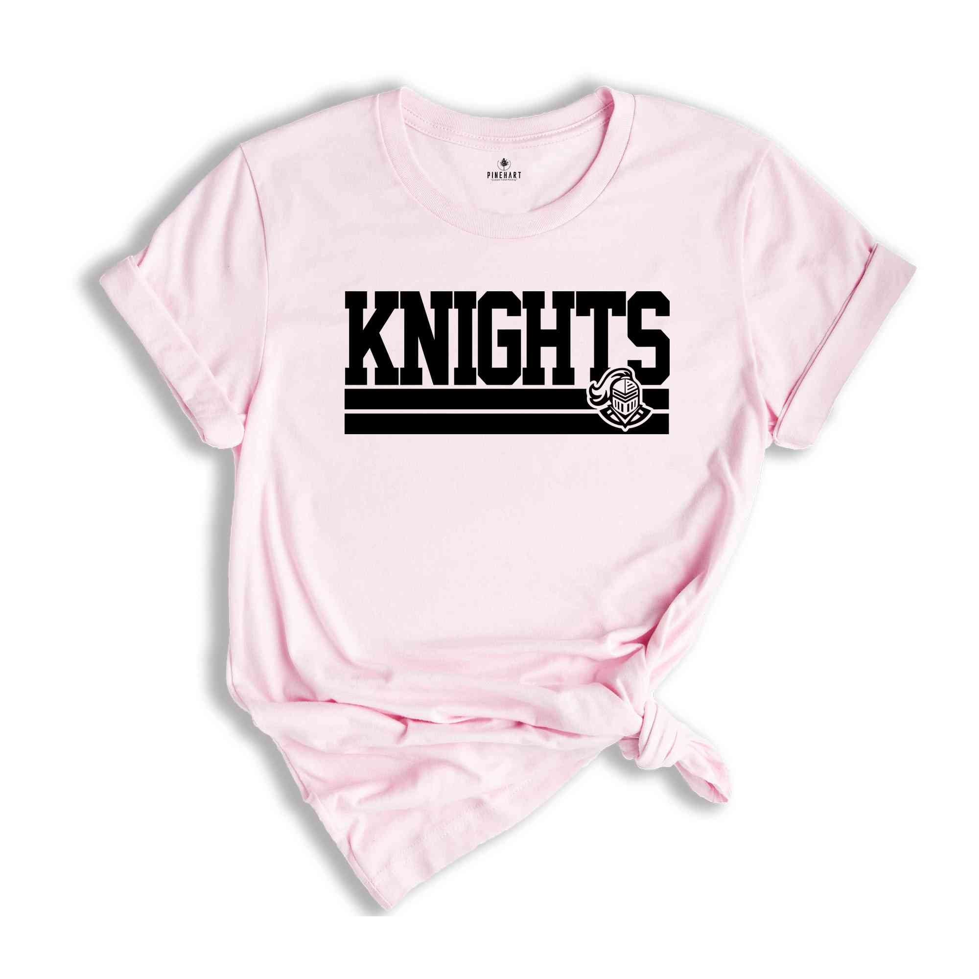 Knights Shirts, Sports Shirt, High School Sports Tee, Knights Mascot Shirt, Knights Spirit Shirt, School Spirit Shirt, Knights Football