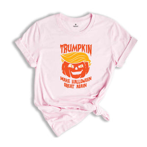 Trumpkin Makes Halloween Great Again Shirt, President Donald Trump 2024 Shirt, Make Halloween Great Again Shirt, Halloween Shirt