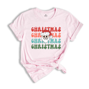 Christmas Shirt, Cute Christmas Shirt, Santa Face Shirt, Most Wonderful Time, Santa Shirt, Christmas Family Shirt, Christmas Gift