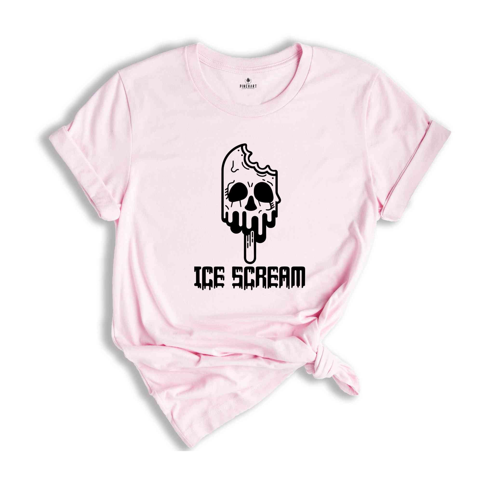 Ice Cream Scream Halloween Shirt, Spooky Season Shirt, Funny Halloween Shirt, Ice Cream Scream Spooky Gift