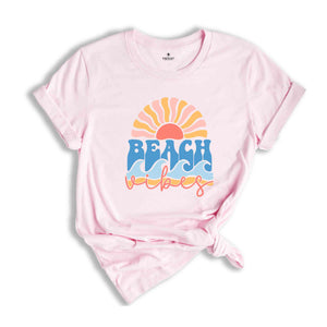 Boho Beach Vibes Shirt, Summer Vibes Shirt, Summer Shirt, Beach Shirt, Cute Summer Shirt, Sunshine Shirt, Vacation Shirt, Beach Trip Shirt