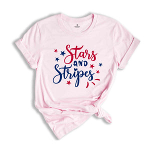 Stars and Stripes Shirt, July 4th Shirt, 4th of July Shirt, Independence Day Shirt, America Shirt, USA Shirt