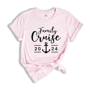 Family Cruise 2024 Shirt, Family Cruise Shirt, Family Vacation Shirt, Boat Trip Shirt, Summer Shirt, Anchor Shirt, Group Cruise Shirt