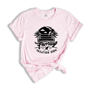 Summer Family Matching Shirt, Family Vacation 2024 T-Shirt, Family T-Shirts, Vacation Shirt, Family Summer T-Shirts, Family Beach Shirt