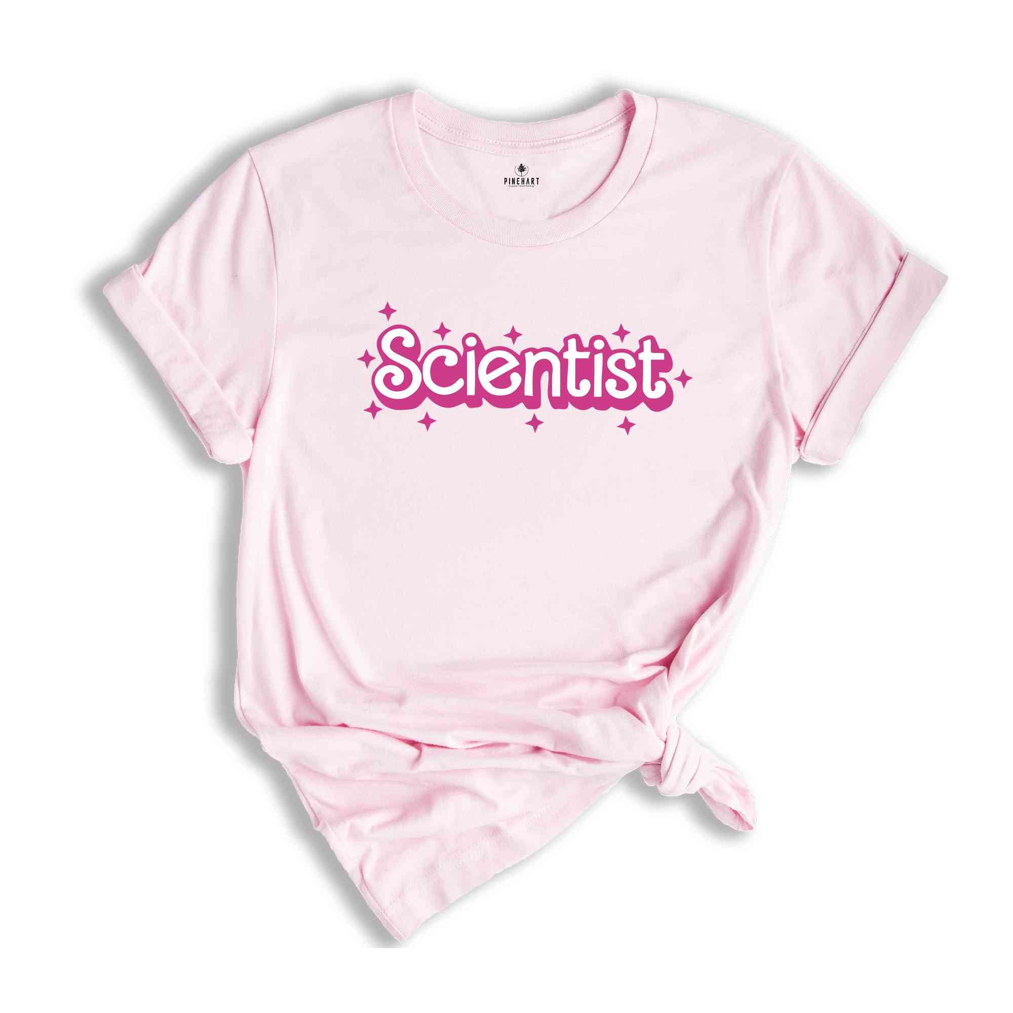 Scientist Shirt, Teacher Shirt, Science Teacher Shirt, Pink Scientist Shirt, Gift For Teacher, Back To School Shirt