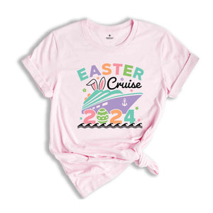 Easter Cruise 2024 Shirt, Easter Trip Shirt, Funny Easter Cruise Shirt, Bunny Shirt Family Cruise Easter 2024, Matching Family Easter Shirt