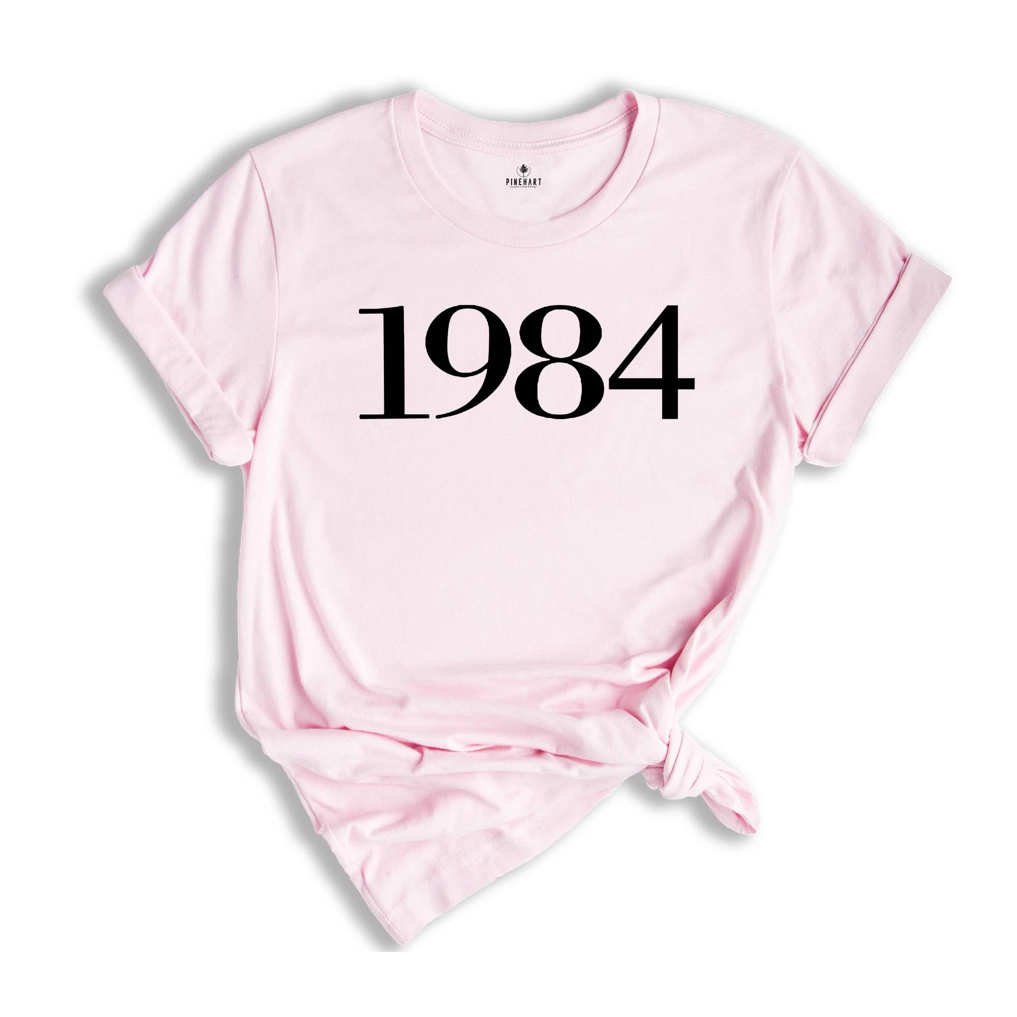 1984 Shirt, 40th Birthday Shirt, 40th Birthday Gift, 40th Birthday Tee, Fortieth Birthday, 40 And Fabulous, 40 Years Old, Vintage 1984 Shirt