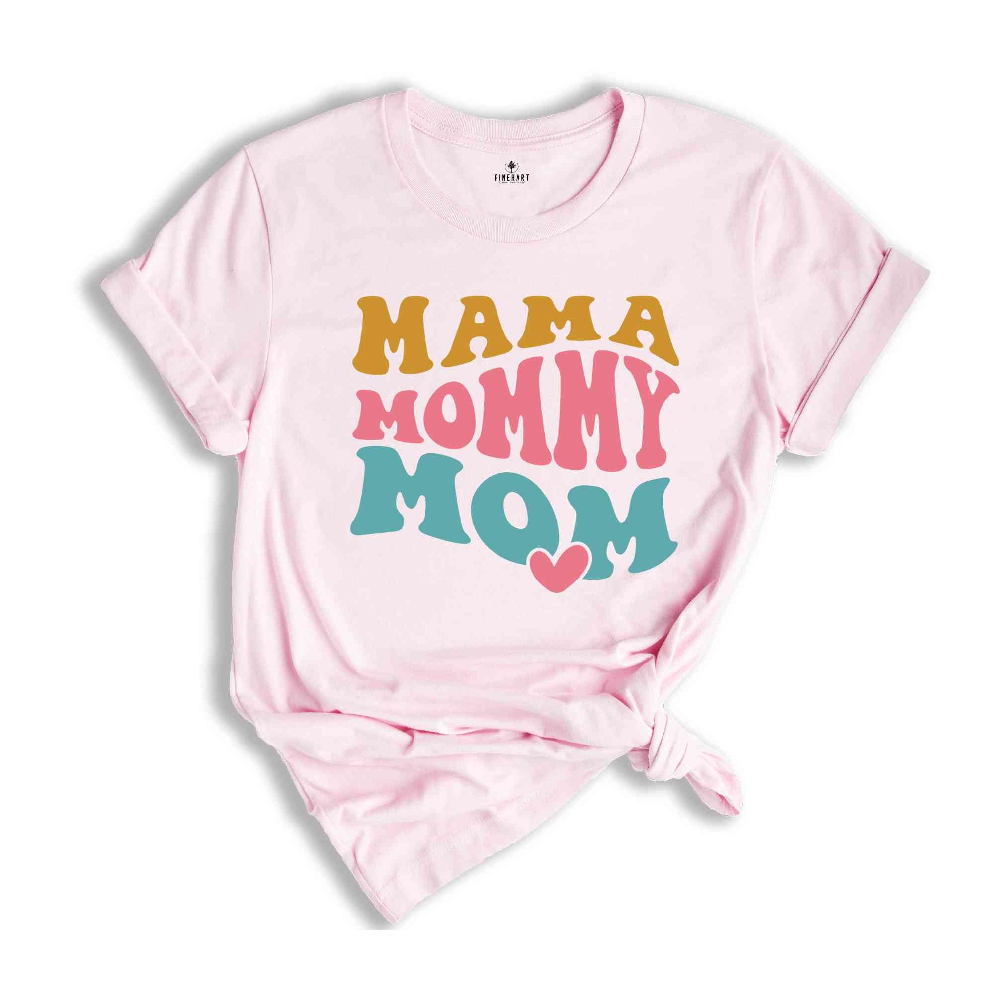 Mama Mommy Mom Bruh Shirt, Cute Mom Shirt, Mother's Day Shirt, Mom Life Shirt, Trendy Mom Shirt, Mama Shirt