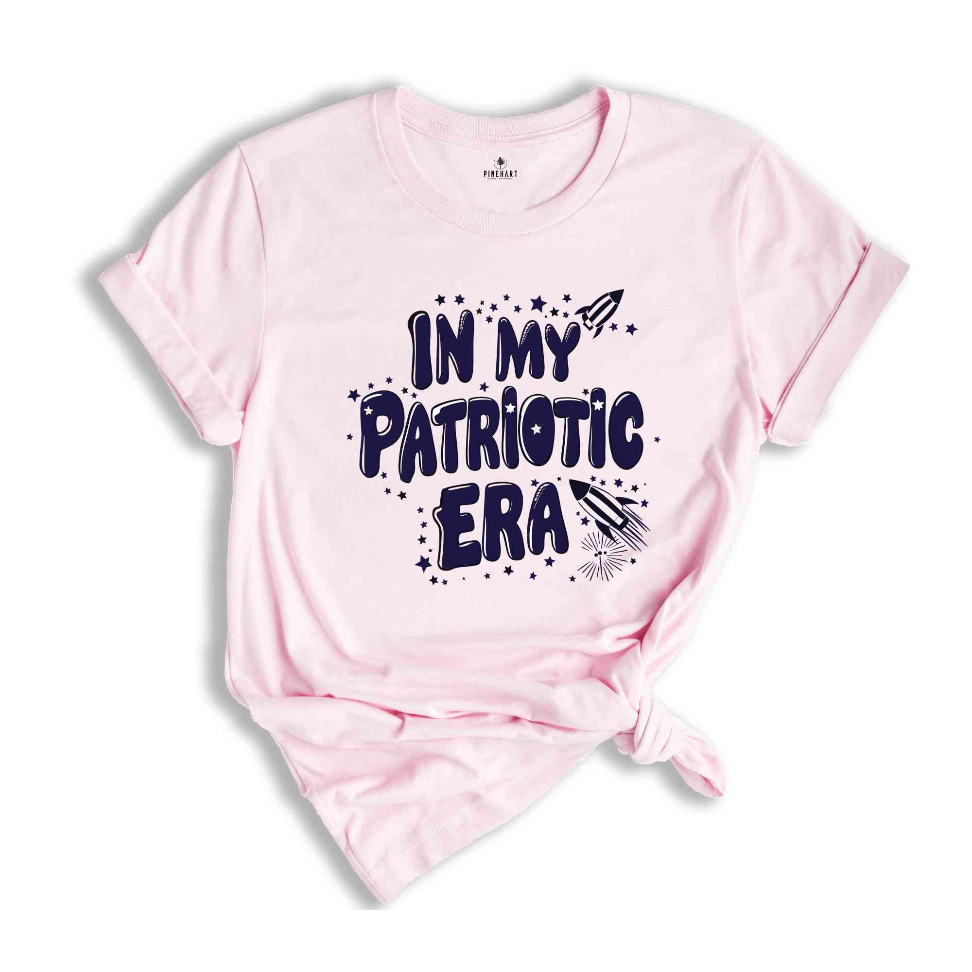 In My Patriotic Era Shirt, 4th of July Shirt, Funny 4th of July, Patriotic Shirt, Red White Blue, In My Era Patriotic Shirt