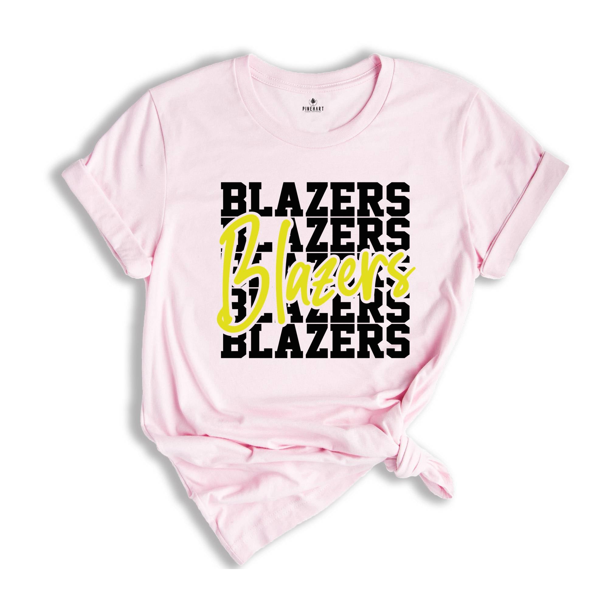 Team Mascot Shirt, Blazers Team Shirt, Blazers Football Shirt, Blazers Fan Shirt, Blazers School Shirt, Blazers School Spirit