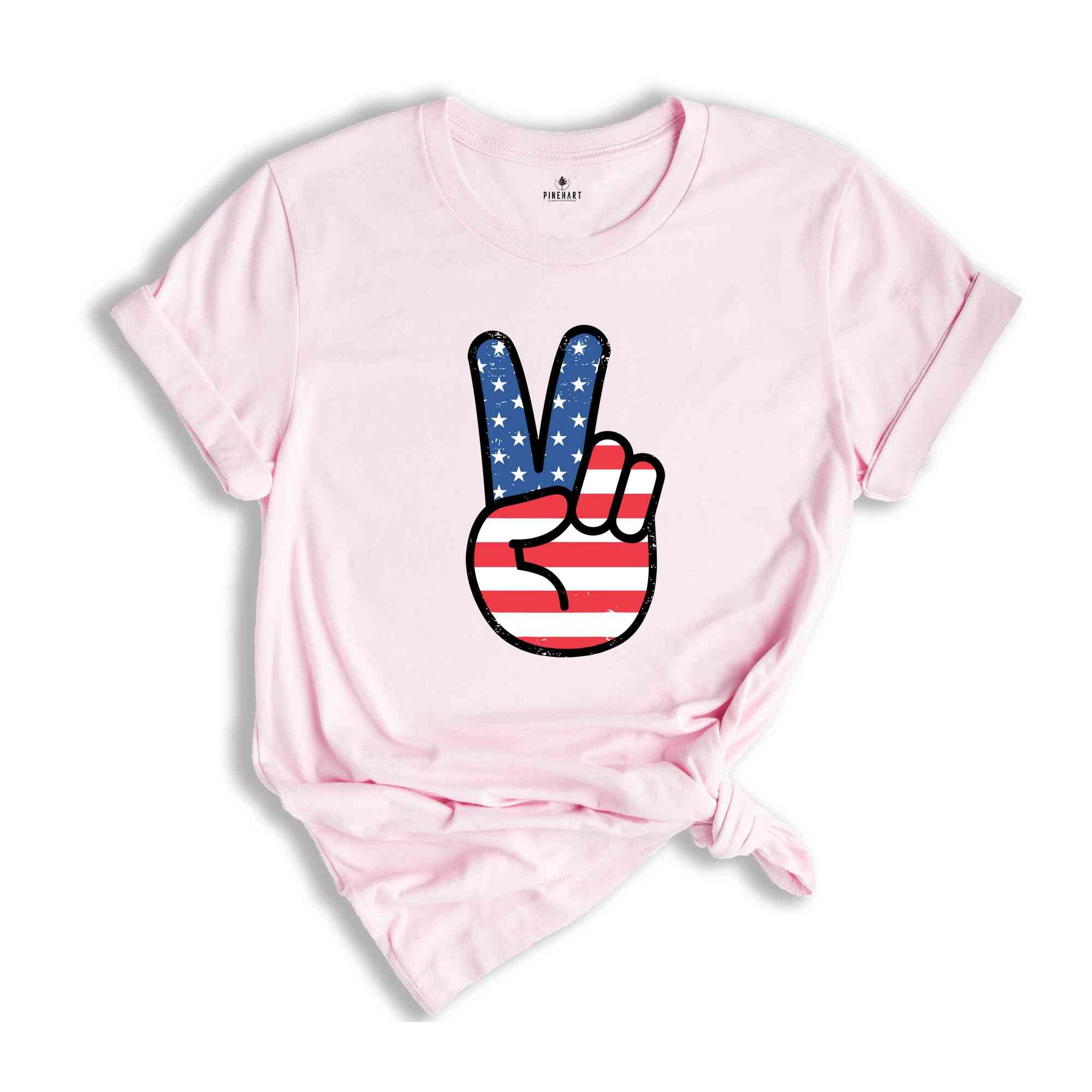 America Peace Shirt, America Shirt, Freedom Shirt, Patriotic Shirt, Peace Shirt, American Shirt, 4th Of July Shirt, Independence Day Shirt