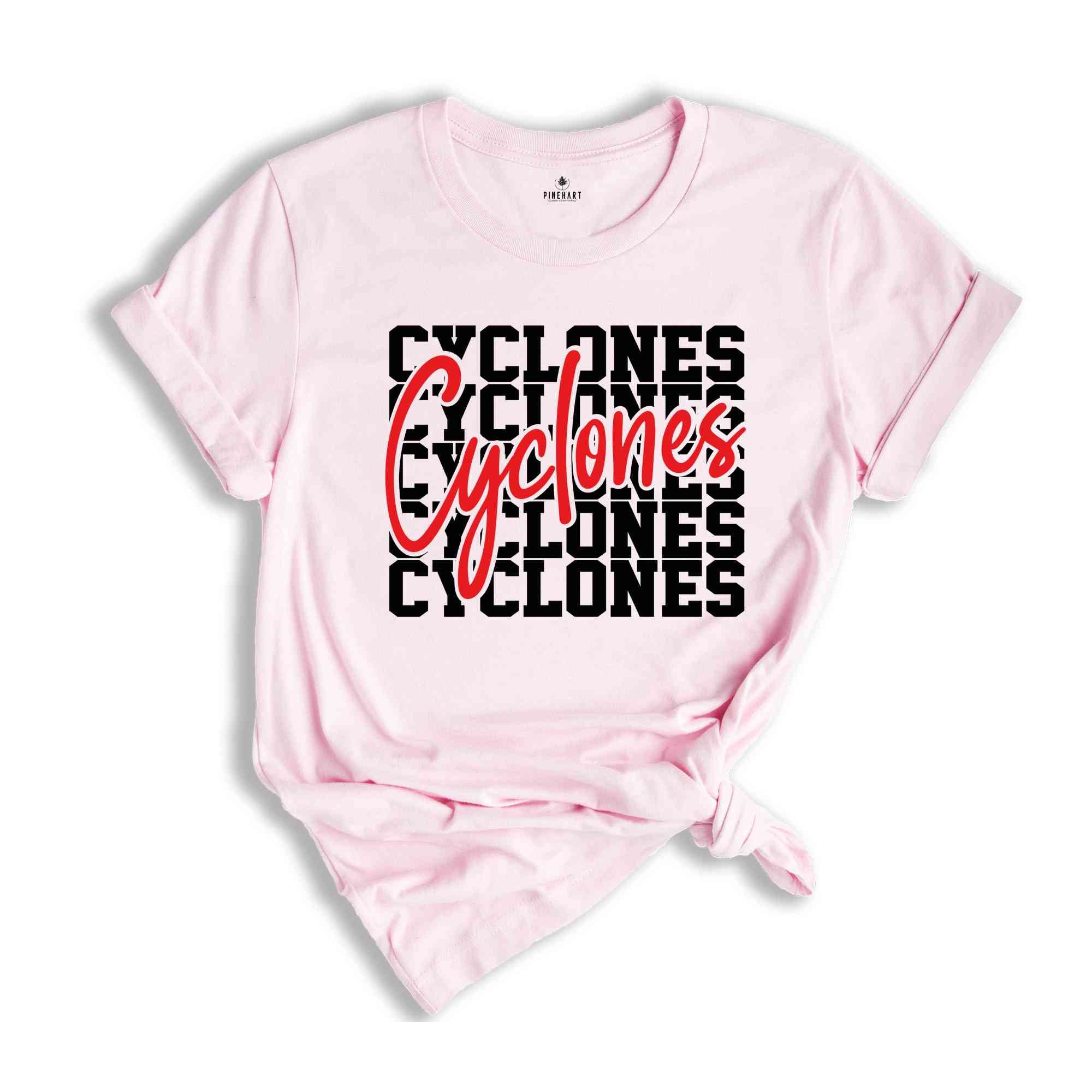 Team Mascot Shirt, Cyclones Mascot Shirt, Cyclones Team Spirit Shirt, Cyclones Fan Shirt, Cyclones School Shirt, Cyclones School Spirit