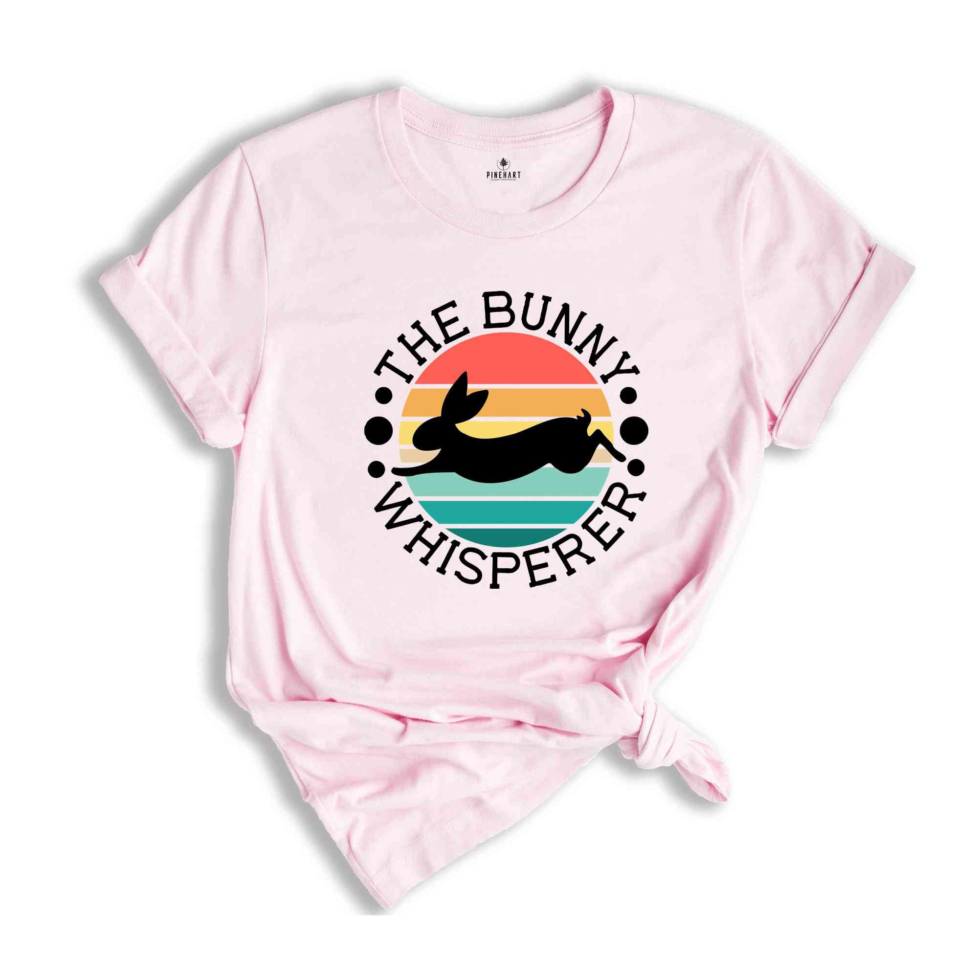 The Bunny Whisperer shirt, Easter Day Shirt, Gift For Easter Day, Easter Day Gift, Easter Bunny Shirt, Vintage Easter Tee