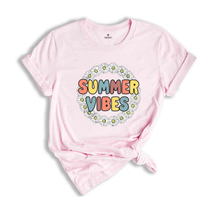 Summer Vibes Shirt, Summer Shirt, Vacation Shirt, Summer Vacation Shirt, Funny Summer Shirt, Trendy Beach shirt