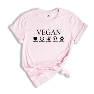 Vegan Shirt, Vegetarian Shirt, Herbivore Shirt, Vegan Definition Shirt, Friends Not Food Shirt, Animal Lover Shirt, Vegan Gift