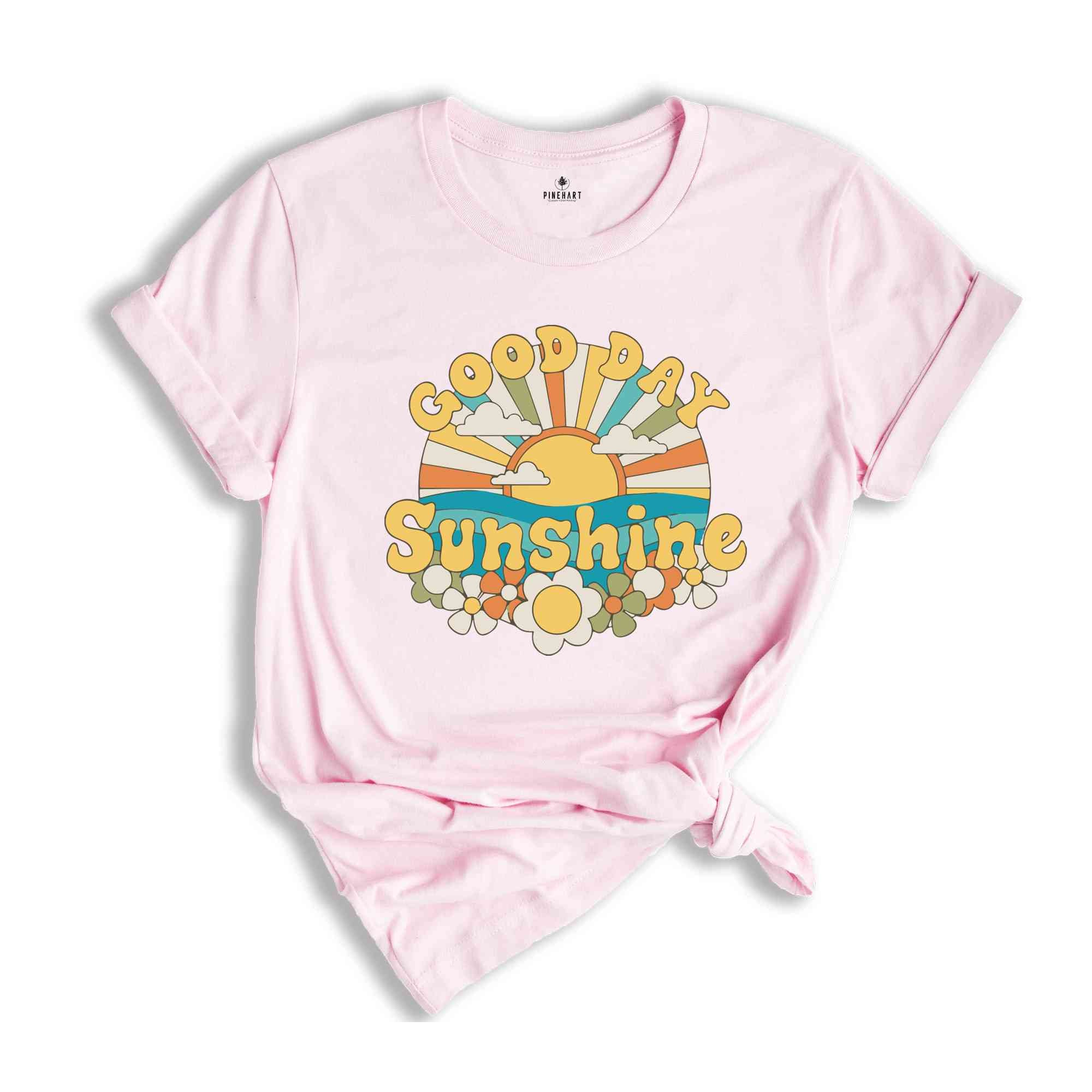 Good Day Sunshine Shirt, Summer Vibes Shirt, Beach Shirt, Vintage Sunshine Shirt, Retro Sun T-shirt