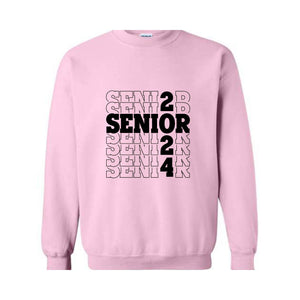 Senior 2024 Sweatshirt, Class of 2024 Sweater, Senior hoodie, Class 2024 Hoodie, Graduation Shirt, High School Graduation Gift