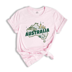 Retro Australia Shirt, Australia Travel Shirt, Country Travel Shirt, Shirt For Traveler, Travel Lover Gift, Travel Tee, Trip Shirt