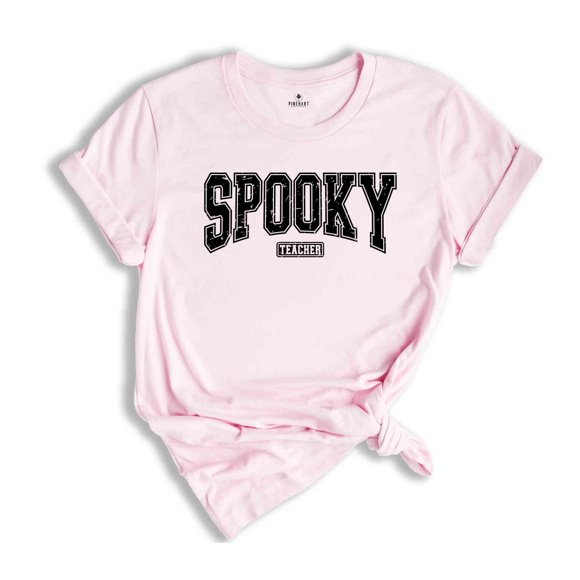 Spooky Teacher Shirt, Spooky Vibes Shirt, Gift For Teacher, Teacher Shirt, Halloween Shirt, Halloween Gift For Teacher, Stay Spooky Shirt