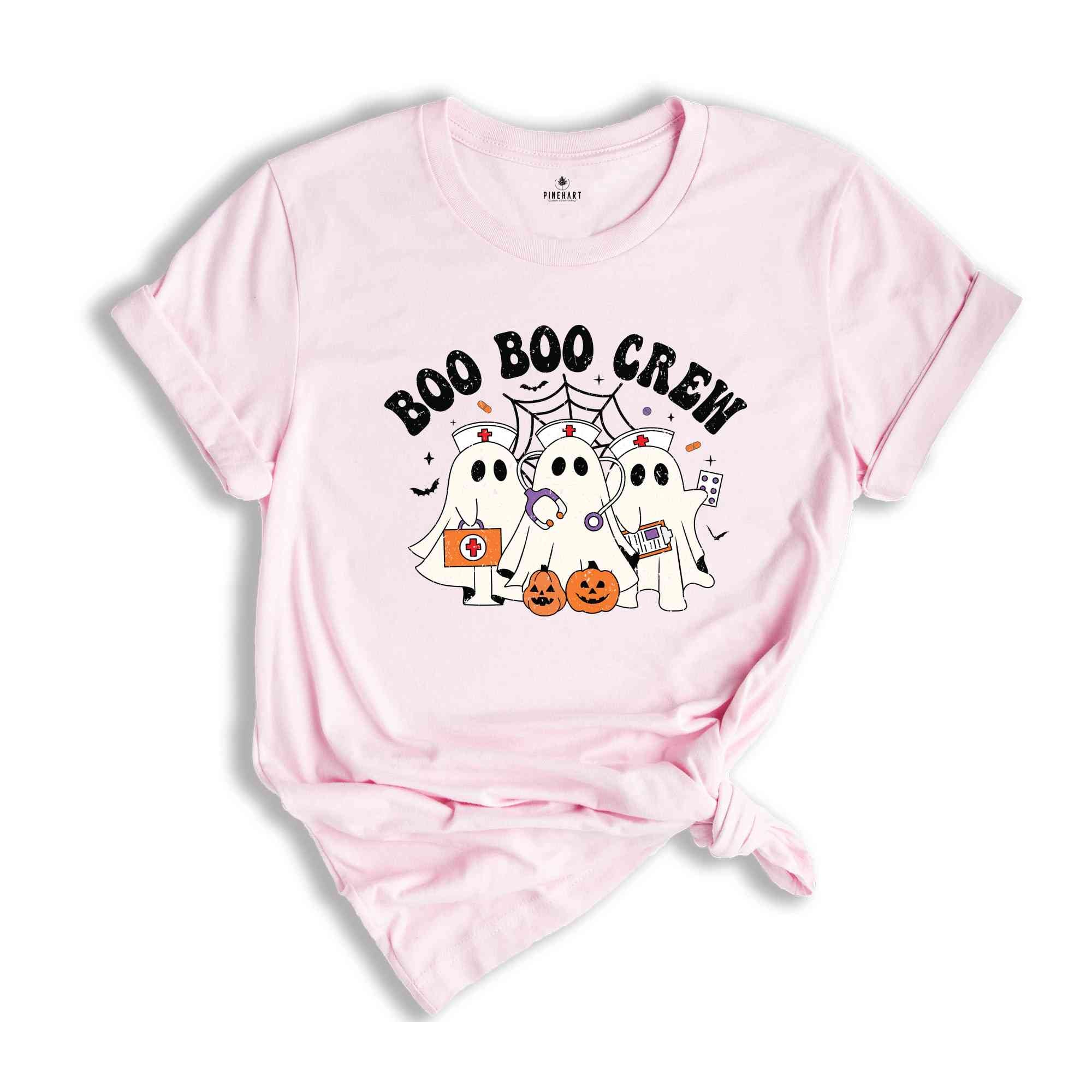 Boo Boo Crew Shirt, Ghost Nurse Shirt, Nurse Life Shirt, Halloween Ghost Shirt, Spooky Season Shirt, Boo Shirt, Cute Ghost Shirt, Spooky Tee