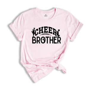 Cheer Brother Shirt, Cheerleader T-Shirt, Football Lover Tee, Cheerleader Aunt Tee, Cheer Vibes Shirt, Cheer Coach Shirt, Countdown Shirt