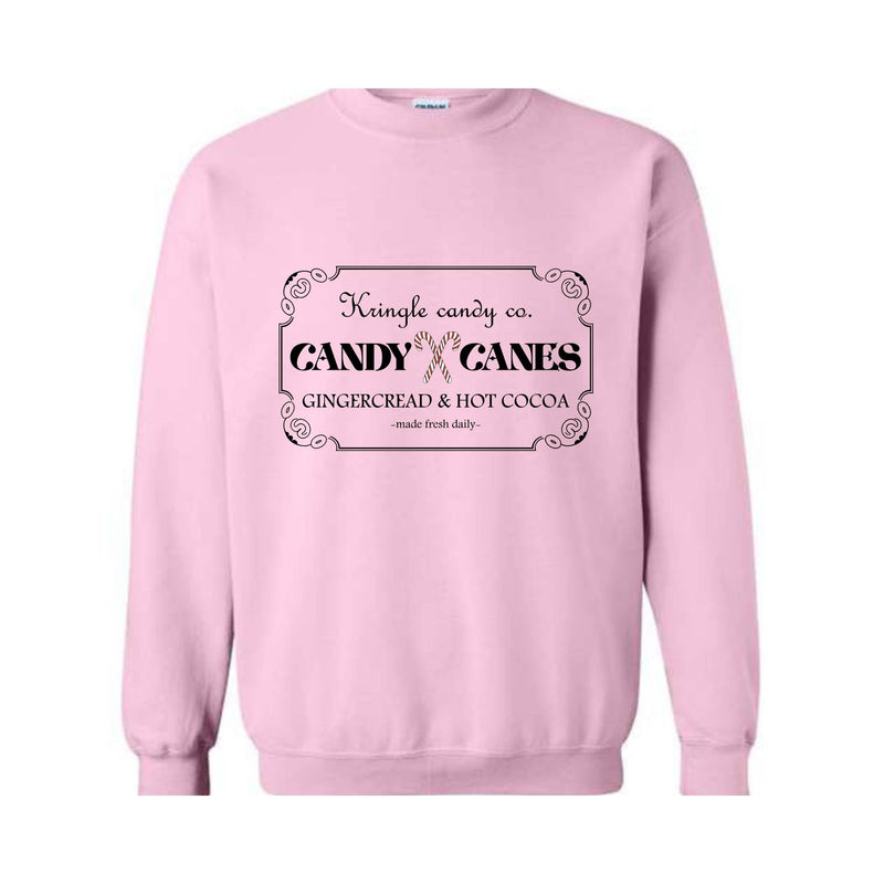 Kringle Candy Co. Sweatshirt, Candy Cane Sweat, Christmas Sweatshirt