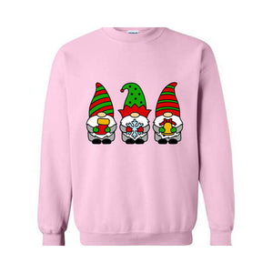 Gnome Sweatshirt, Christmas Gnome, Cute Gnomies Sweatshirt, Merry Christmas T-shirt, Gnome For The Holidays Shirt, Cute Christmas Tee