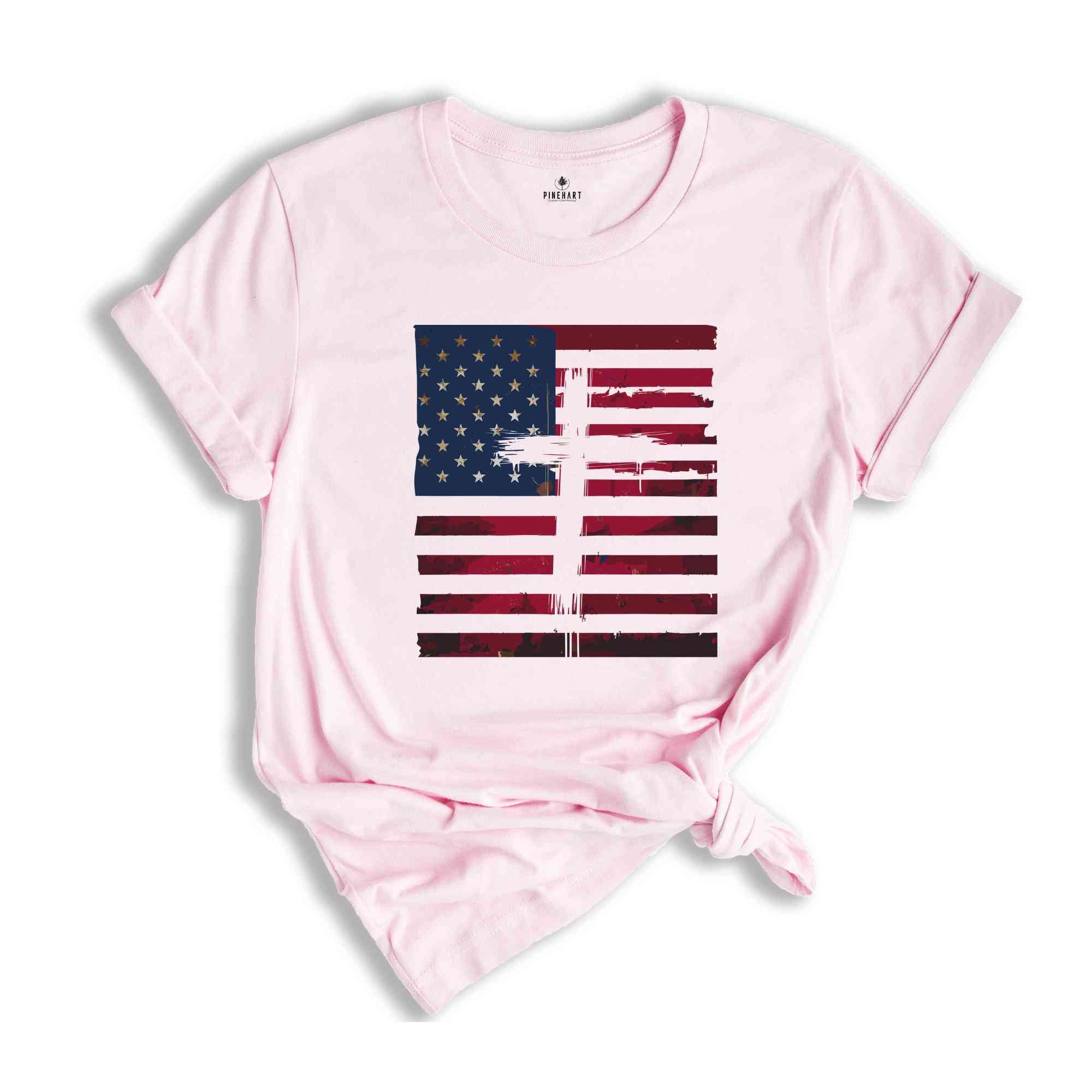 Christian Shirt, Faith Shirt, Inspiration Shirt, Trendy Christian Shirt, America Flag Shirt, Jesus Shirt, Country Shirt