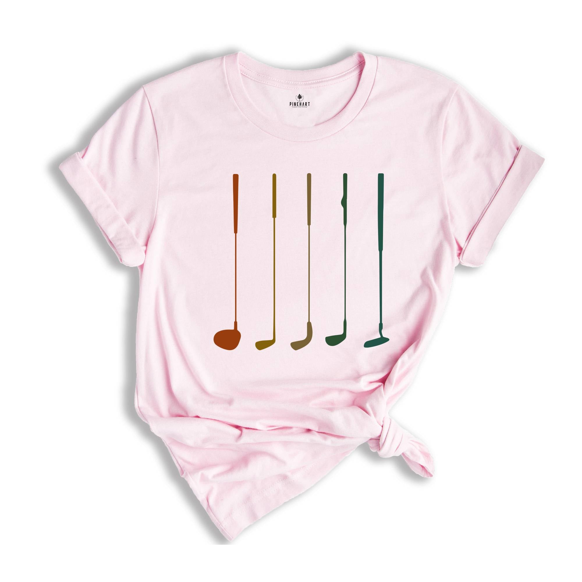 Retro Golf Club Shirt, Golf Shirt, Golfing Dad Gift, Cool Golf Tee, Golf Lover Gift, Father's Day Gifts, Funny Golf T-Shirt