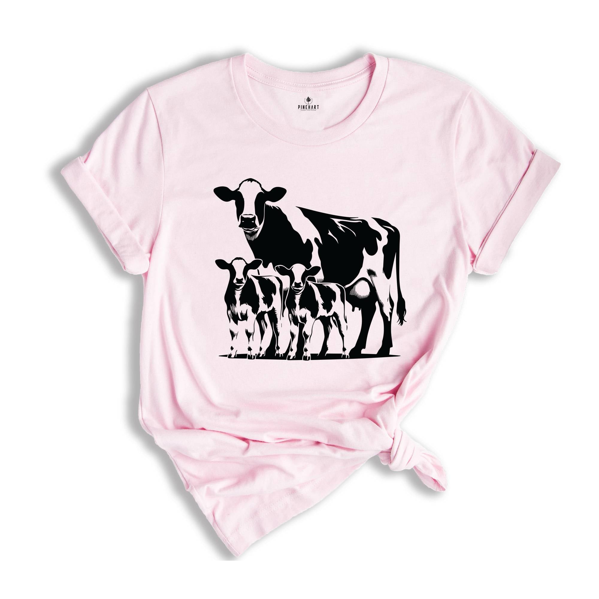 Cow Family Shirt, Farmers Shirt, Animal Lover Shirt, Western Country Shirt, Cow Lover Shirt, Farm Shirt, Animal Shirt, Farm Lover Shirt