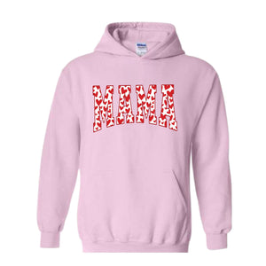 Mama Hoodie , Valentines Day Shirt, Mama Valentine Shirt, Mama Shirt, Love Shirt, Cute Valentines Shirt, Valentine Sweatshirt