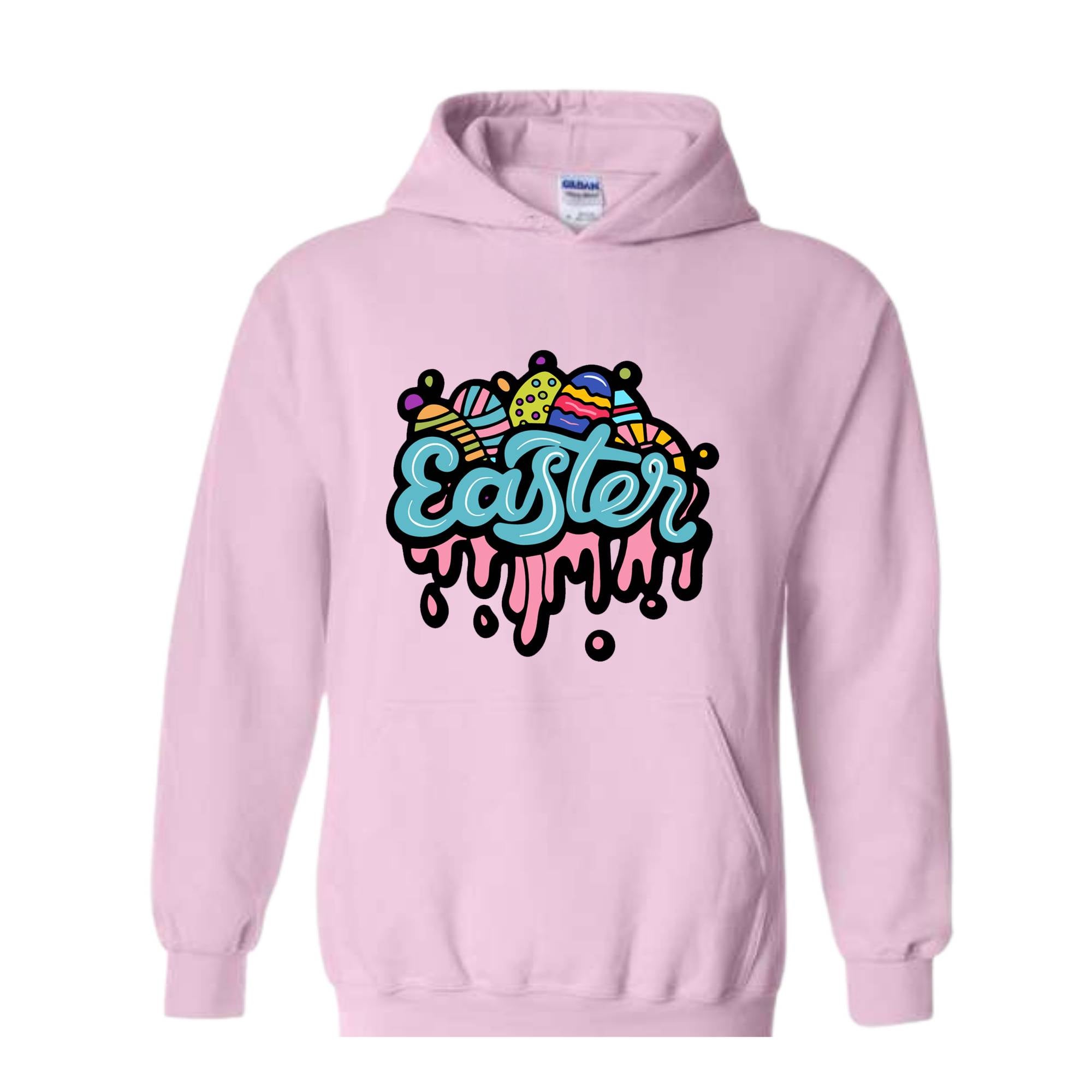 Easter Hoodie, Happy Easter Hoodie, Easter Lover Gift, Cute Easter Hoodie, Easter Bunny Hoodie