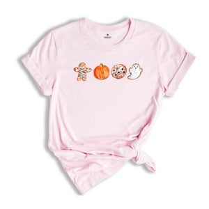 Halloween Sugar Cookie Shirt, Spooky Season Shirt, Halloween cookies Tee, Retro Fall Shirt, Trick Or Treat Shirt, Pumpkin Shirt