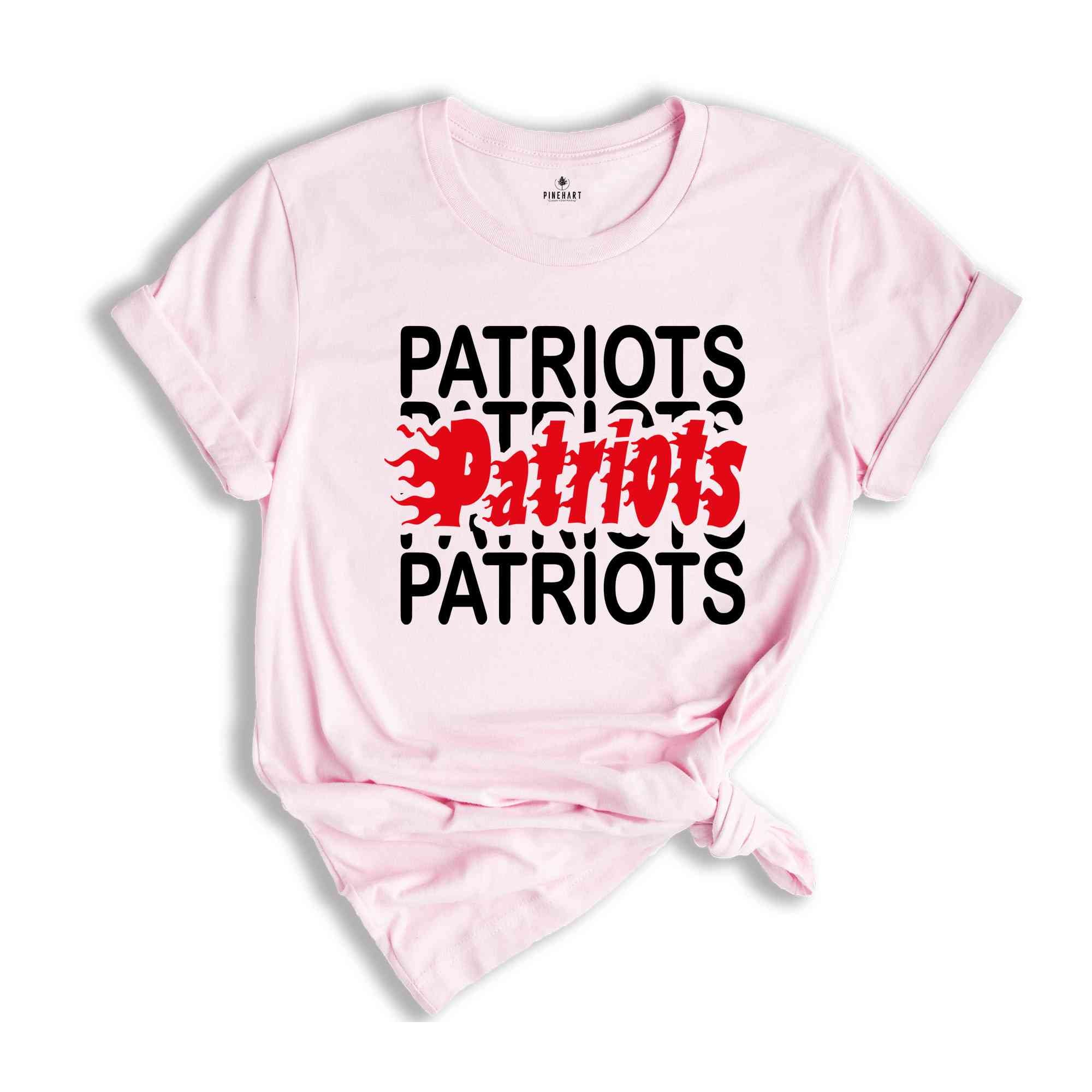 Team Mascot Shirt, Patriots Fan T-Shirt, Patriots Team Shirt, Patriots Team Spirit, Patriots School Shirt, Patriots School Spirit