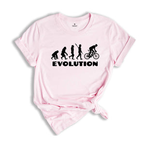 Biker Evolution Shirt, Gift for Biker, Motorbike Shirt, Dirt Bike Shirt, Cycling Shirt, Gift for Boyfriend, Biker Birthday Shirt